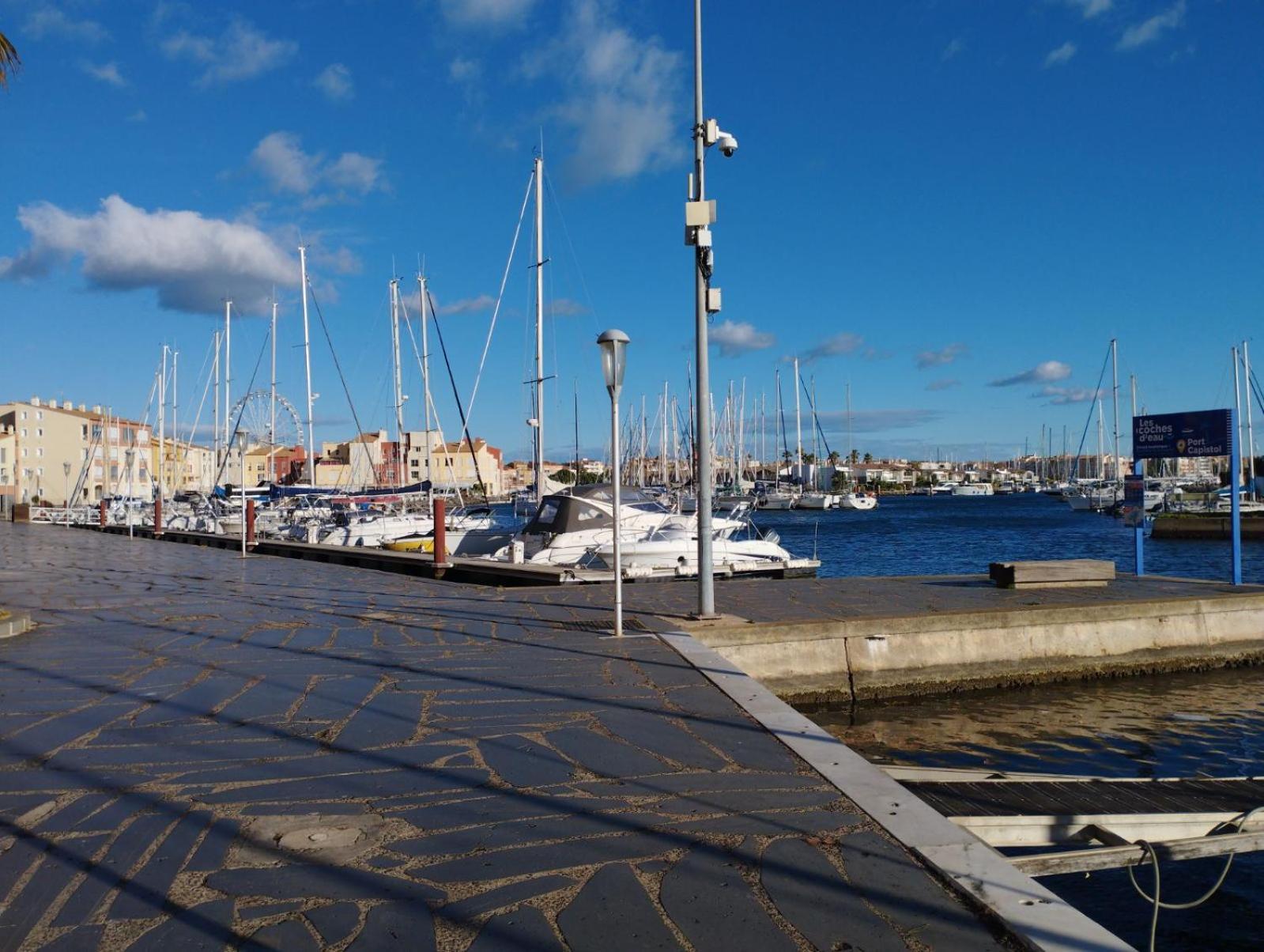 Studio 4 Couchages Avec Piscine D'Ete Vue Port Agde Buitenkant foto